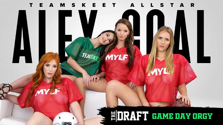 TeamSkeetAllStars – Alex Coal, Jasmine Daze, Lauren Phillips, Pristine Edge – The Draft: Game Day Orgy